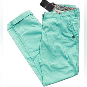 NWT Scotch & Soda (Maison Scotch) Aqua Chinos